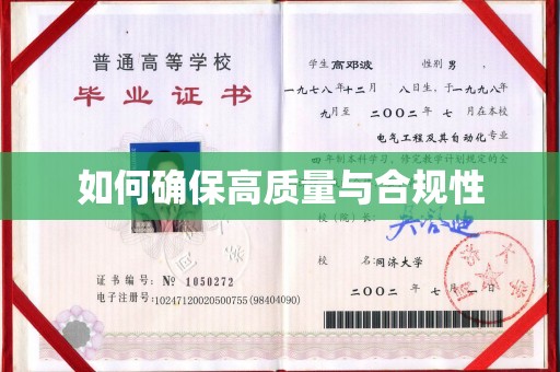 大关如何确保高质量与合规性