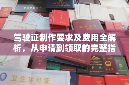 大关驾驶证制作要求及费用全解析，从申请到领取的完整指南