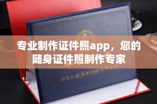 大关专业制作证件照app，您的随身证件照制作专家