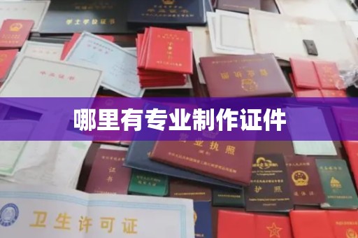 大关哪里有专业制作证件